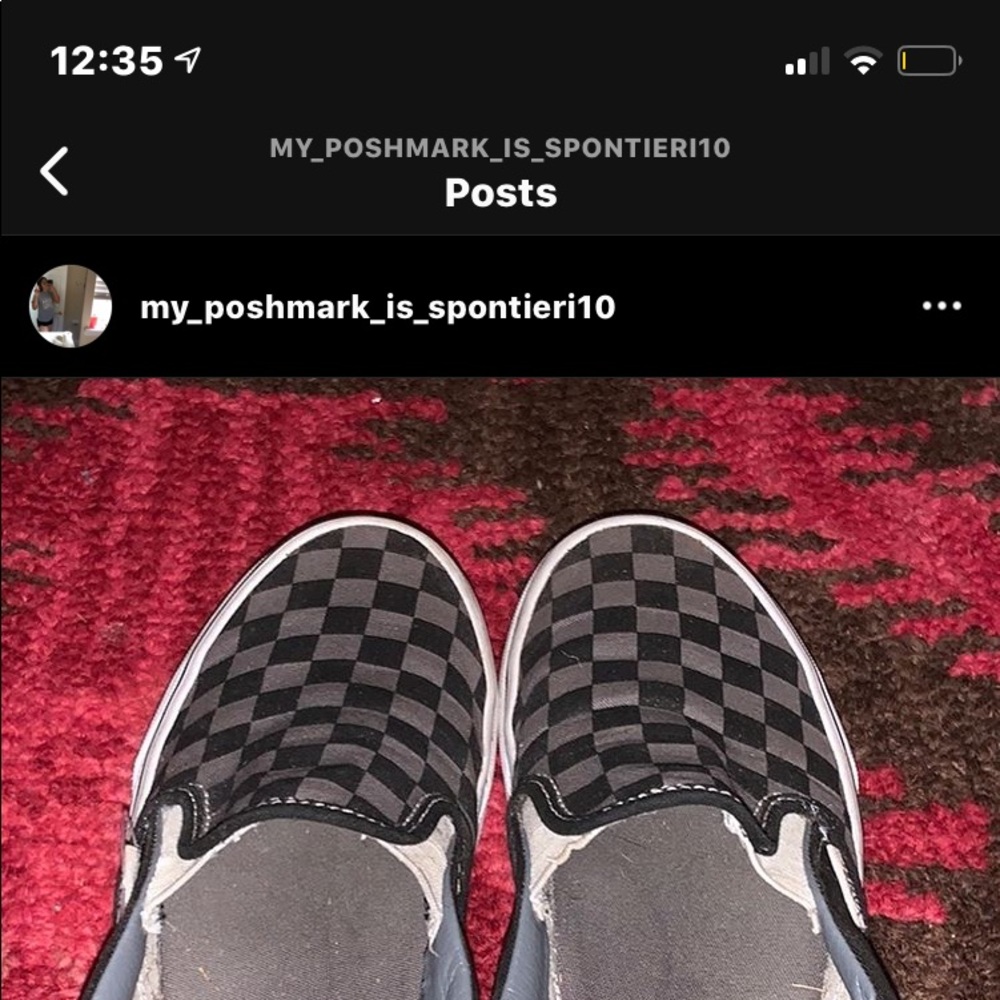 Grey and white vans
